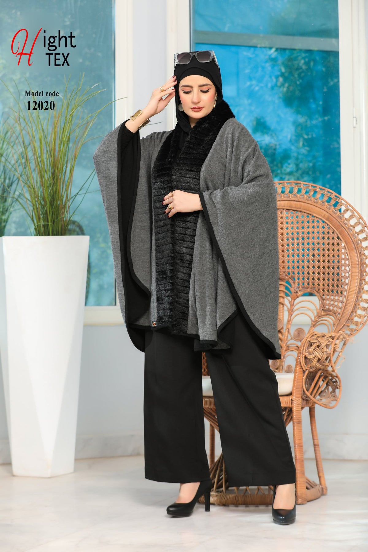 12020 كاب وجهين صوف تريكو - 3
