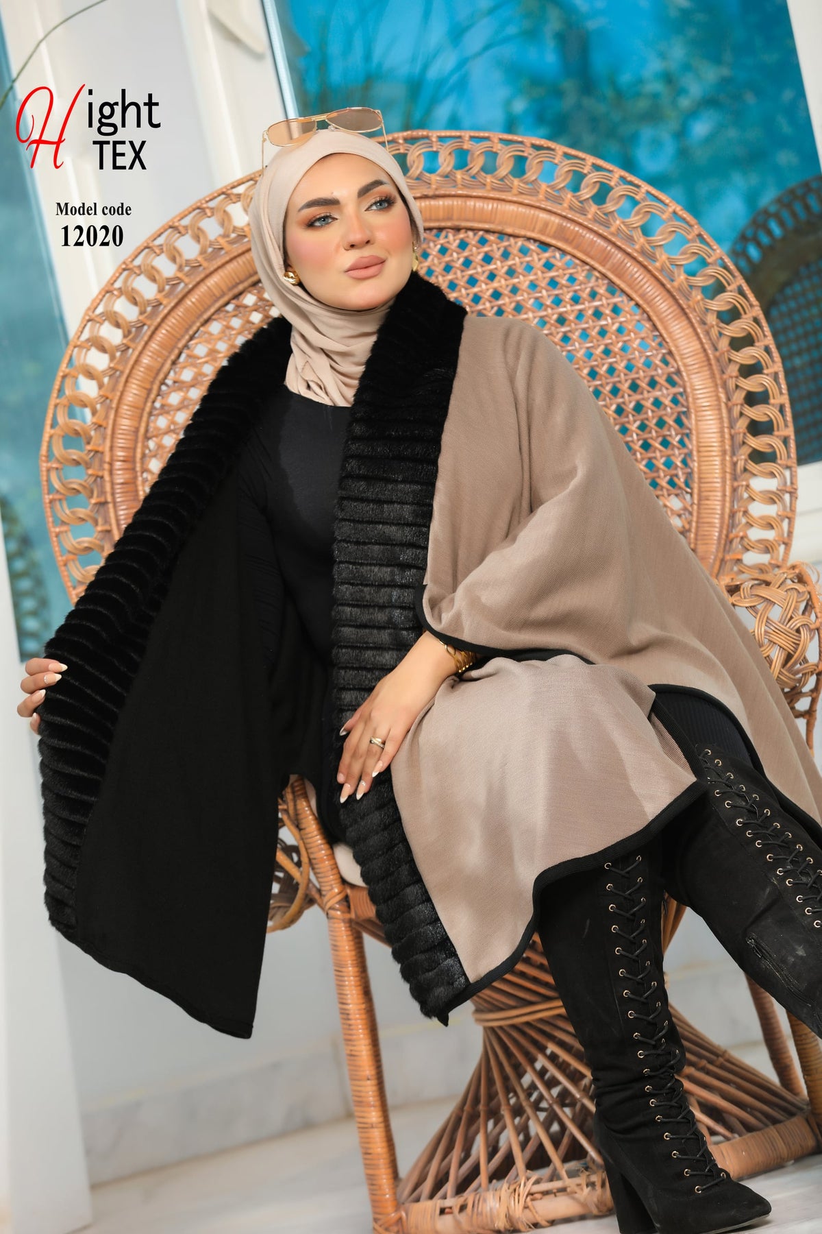 12020 كاب وجهين صوف تريكو - 5