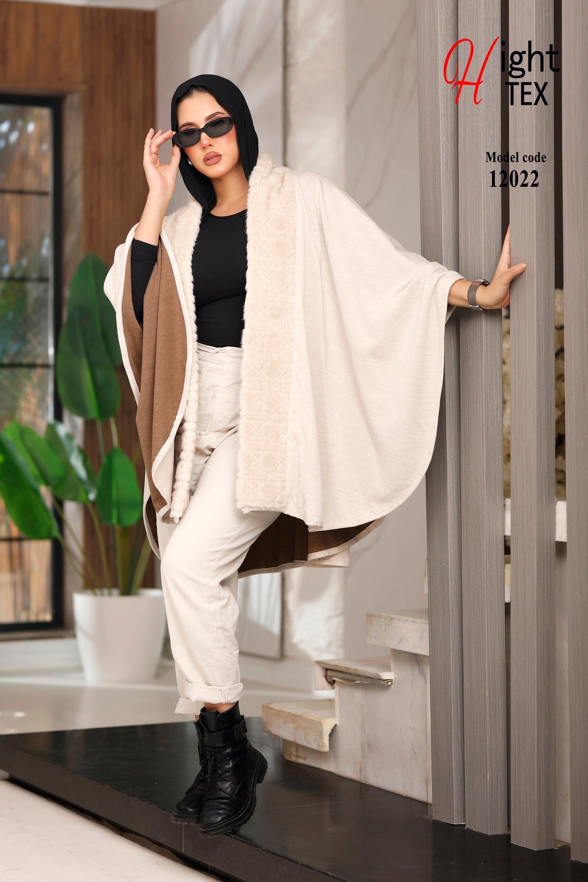 12022 كاب وجهين صوف تريكو - 6